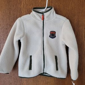 NWT Carters Sherpa Zip Up Jacket 24 months Winter Warm